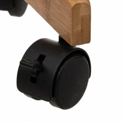 Desserte, Meuble|ATMOSPHERA Desserte de cuisine 3 niveaux (H80 cm) Noir