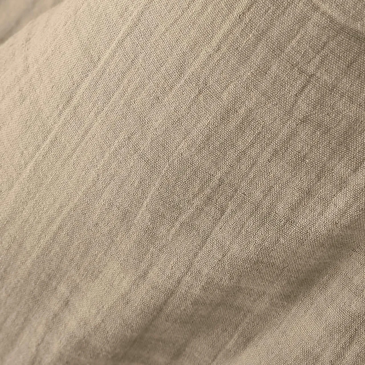 Drap Housse|EMINZA Drap housse gaze de coton (200 x 200 cm) Gaïa Ficelle