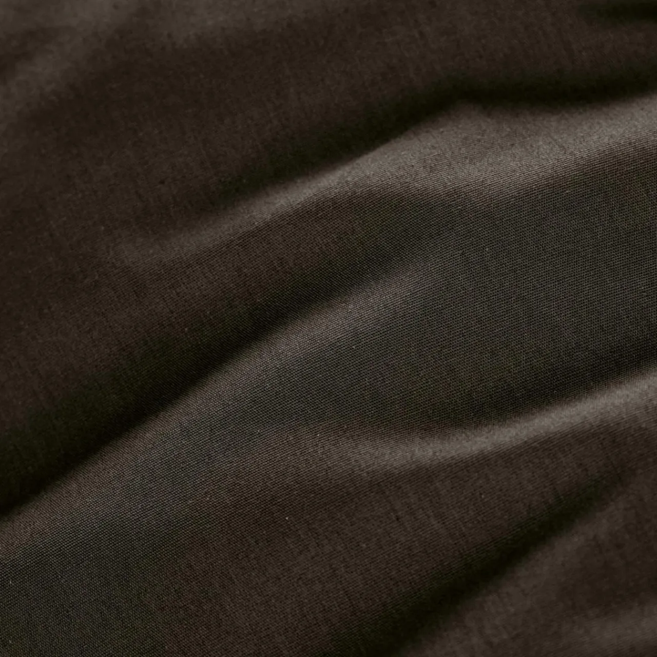 Drap Housse|EMINZA Drap housse percale de coton (140 x 200 cm) Cali Noir