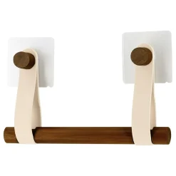 Accessoire Wc|TENDANCE Dérouleur de papier toilette adhésif Season Color Beige