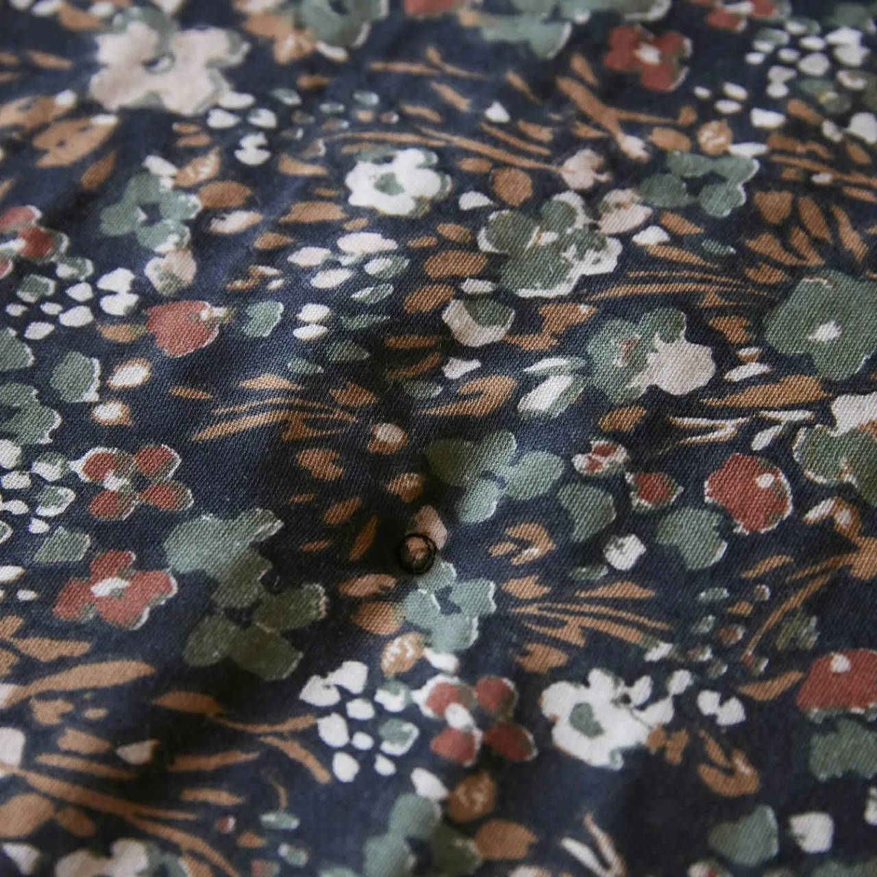 Couvre-Lit Et Édredon|EMINZA Edredon gaze de coton (90 x 200 cm) Constance Bleu nuit