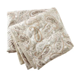 Couvre-Lit Et Édredon|EMINZA Edredon velours (90 x 220 cm) Dolores Beige