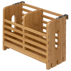 Egouttoir, Planche À Découper|5 Five Simply Smart Egouttoir en bambou 2 niveaux (53 x 24 cm) Siao Naturel Bois