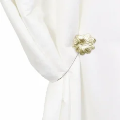 Embrasse, Pince Et Anneaux|LUANCE Embrasse rideau aimantée Eva Or