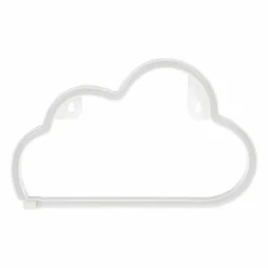 Toile, Cadre, Déco Murale|OSTARIA Enseigne lumineuse néon à piles (H18,7 cm) Nuage Blanc