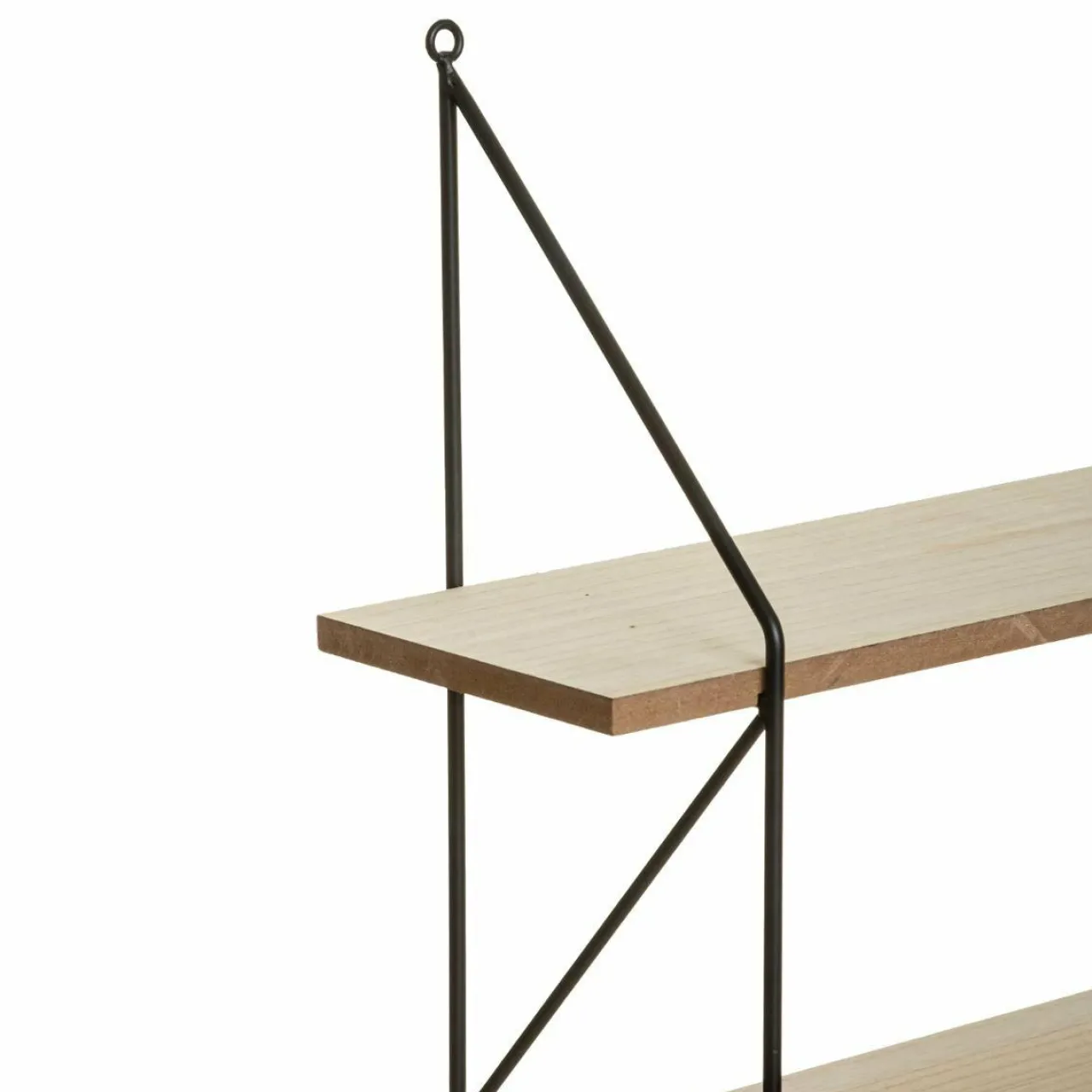 Étagère Murale|ATMOSPHERA Etagère murale 4 niveaux (60 x H80 cm) Iris Noir