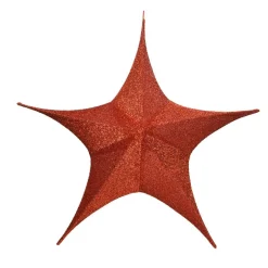 Déco Et Objet De Noël|KAEMINGK Etoile de Noël à suspendre (D80 cm) Christmas Rouge