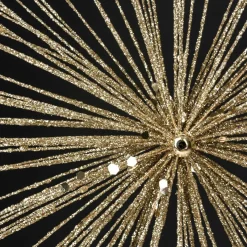 Décoration De Sapin|Feeric Lights & Christmas Etoile de Noël à suspendre (H15 cm) Galaxy pailletée Or