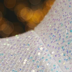 Déco Et Objet De Noël|KAEMINGK Etoile de Noël à suspendre (D65 cm) Christmas pailleté Irisé Blanc irisé