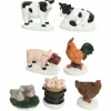 Personnage Et Accessoire Pour Village|KAEMINGK Figurines animaux de la ferme pour village