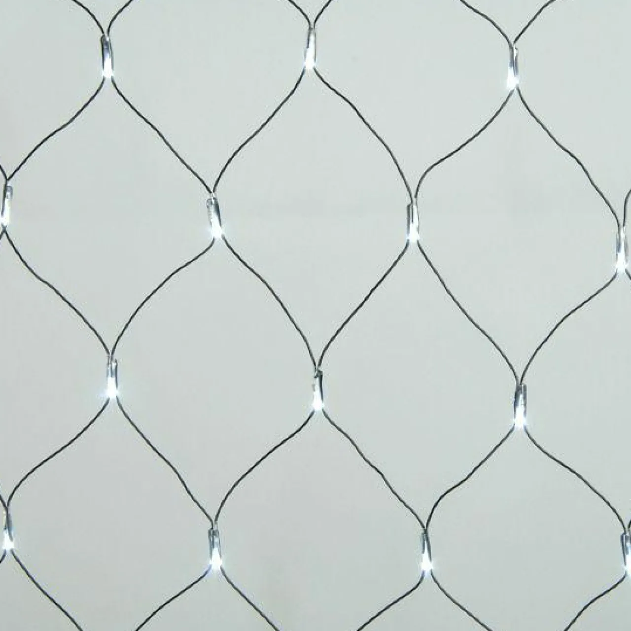 Guirlande Lumineuse|KAEMINGK Filet lumineux à piles 1,80 m 192 LED Durawise Blanc froid