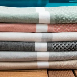 Linge De Bain|Fouta| Fouta coton recyclé (100 x 200 cm) Selma Beige