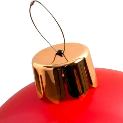 Boule Grand Format|Déco Et Objet De Noël|KOOPMAN Grande boule de Noël gonflable (D45 cm) Rouge