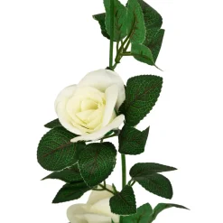 Plante Artificielle|Atmosphera, cru017dateur d'intu017drieur Guirlande artificielle rose (230 cm) Naki he Blanc