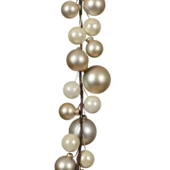 Guirlande Déco|Guirlande De Sapin|KAEMINGK Guirlande de Noël (180 cm) Boules de Noël Perle