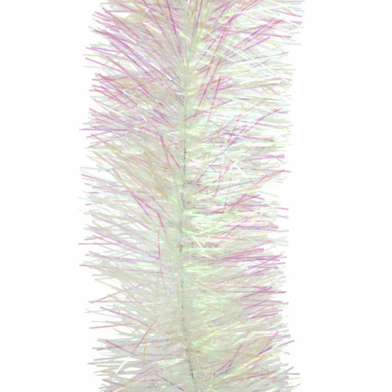 Guirlande De Sapin|KAEMINGK Guirlande de Noël (D10 cm) Candy Blanc irisé