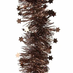 Guirlande De Sapin|KAEMINGK Guirlande de Noël (D9 cm) étoilée Alpine Brun café