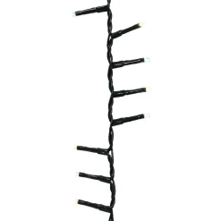 Guirlande Lumineuse|KAEMINGK Guirlande lumineuse 11 m 500 LED câble vert Luxe Bicolore Blanc chaud et froid Bicolore Blanc chaud / Chaud doré - câble vert