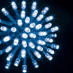 Guirlande Lumineuse Grand Format|Guirlande Lumineuse|Feeric Lights & Christmas Guirlande lumineuse 50 m 500 LED câble transparent Timer Bleu Bleu - câble Transparent