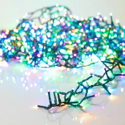 Guirlande Lumineuse|KAEMINGK Guirlande lumineuse 11 m 500 LED câble vert Luxe Multicolore pastel Multicolore Pastel Câble Vert