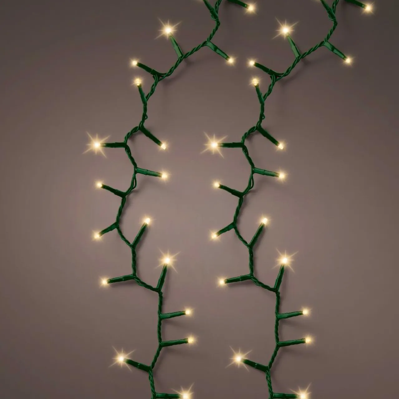 Guirlande Lumineuse Grand Format|Guirlande Lumineuse|KAEMINGK Guirlande lumineuse 22,50 m 1000 LED câble vert Luxe Blanc chaud Champagne Blanc chaud Champagne - câble vert