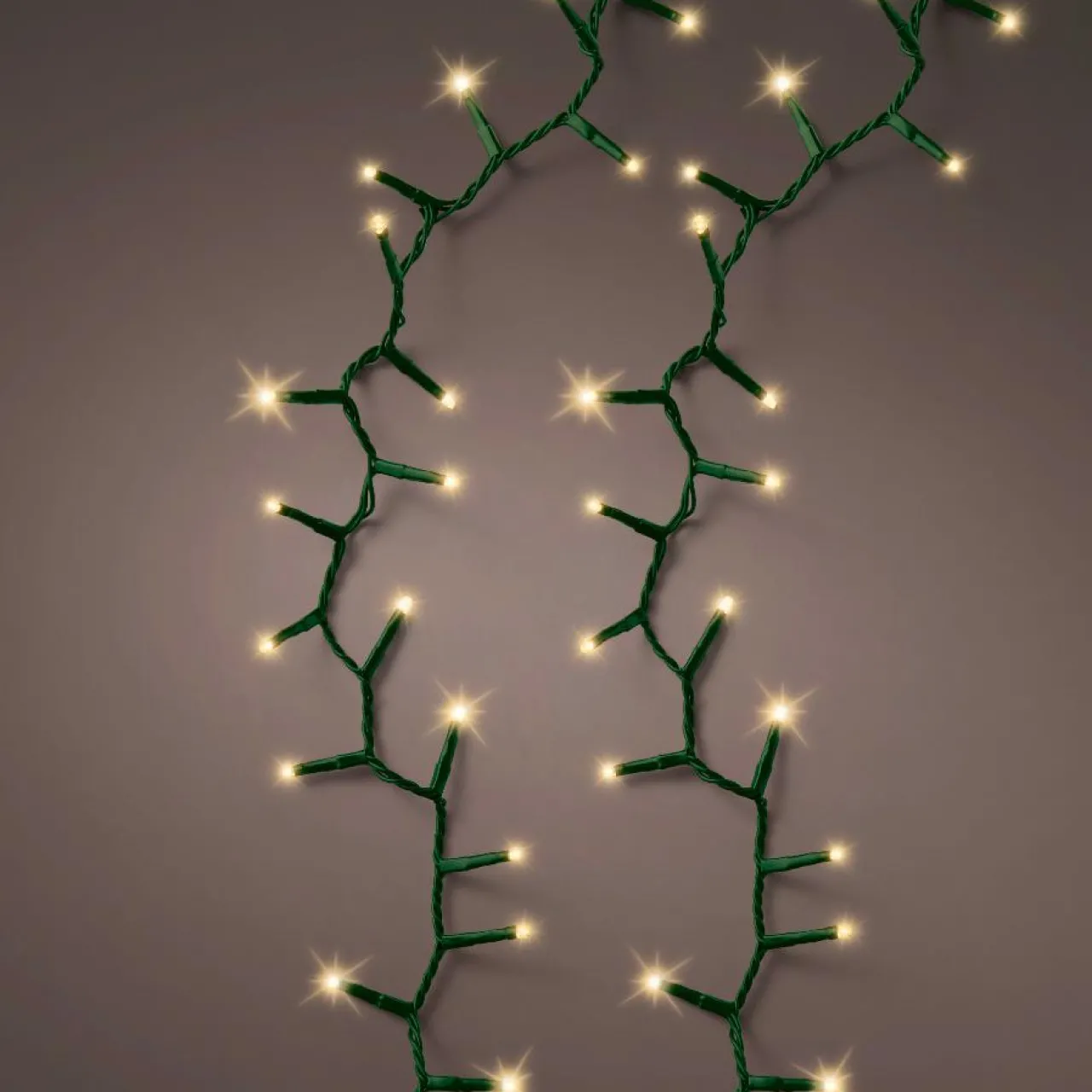 Guirlande Lumineuse Grand Format|Guirlande Lumineuse|KAEMINGK Guirlande lumineuse 45 m 2000 LED câble vert Luxe Blanc chaud Champagne Blanc chaud Champagne - câble vert