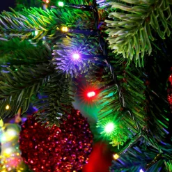 Guirlande Lumineuse|KAEMINGK Guirlande lumineuse 16 m 750 LED câble vert Luxe Multicouleur Multicolore - câble vert