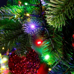 Guirlande Lumineuse|KAEMINGK Guirlande lumineuse 7,50 m 350 LED câble vert Luxe Multicolore Multicolore - câble vert