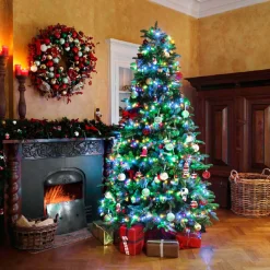 Guirlande Lumineuse|KAEMINGK Guirlande lumineuse 7,50 m 350 LED câble vert Luxe Multicolore Multicolore - câble vert