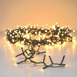 Guirlande Lumineuse|KAEMINGK Guirlande lumineuse 16 m 750 LED câble vert Luxe Blanc chaud Champagne Blanc chaud Champagne - câble vert