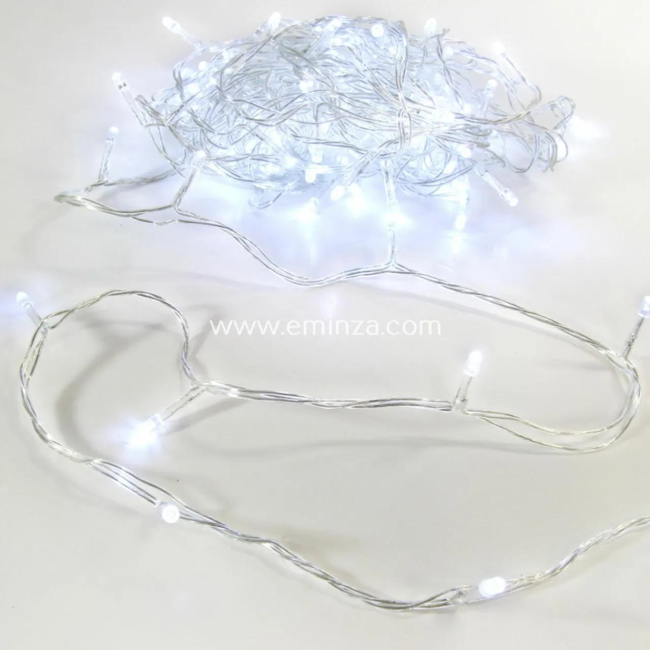 Guirlande Lumineuse|Feeric Lights & Christmas Guirlande lumineuse 20 m 200 LED câble transparent Timer Blanc froid Blanc Froid - câble transparent