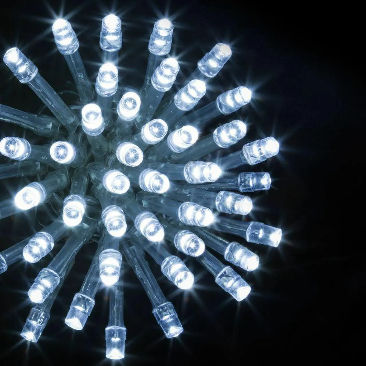 Guirlande Lumineuse|Feeric Lights & Christmas Guirlande lumineuse 20 m 200 LED câble transparent Timer Blanc froid Blanc Froid - câble transparent