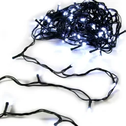 Guirlande Lumineuse Grand Format|Guirlande Lumineuse|Feeric Lights & Christmas Guirlande lumineuse 50 m 500 LED câble vert Timer Blanc froid Blanc Froid - câble vert