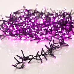 Guirlande Lumineuse|KAEMINGK Guirlande lumineuse 11 m 500 LED câble vert Luxe Rose Rose - câble vert