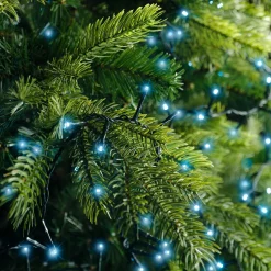 Guirlande Lumineuse|KAEMINGK Guirlande lumineuse 11 m 500 LED câble vert Luxe Bleu Bleu - câble vert