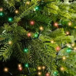 Guirlande Lumineuse|KAEMINGK Guirlande lumineuse 16 m 750 LED câble vert Luxe Tricolore Vert/Rouge/Blanc Tricolore Vert Blanc Rouge