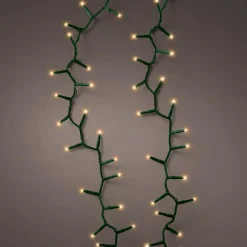 Guirlande Lumineuse Grand Format|Guirlande Lumineuse|KAEMINGK Guirlande lumineuse 60 m 3000 LED câble vert Luxe Blanc chaud doré Blanc chaud doré - câble vert
