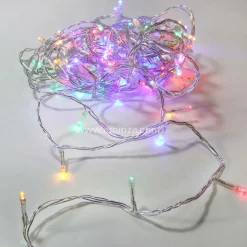 Guirlande Lumineuse|Feeric Lights & Christmas Guirlande lumineuse 10 m 100 LED câble transparent Timer Multicolore Multicolore - câble transparent
