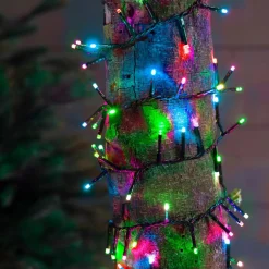 Guirlande Lumineuse Grand Format|Guirlande Lumineuse|KAEMINGK Guirlande lumineuse 34 m 1500 LED câble vert Luxe Multicolore pastel Multicolore Pastel Câble Vert