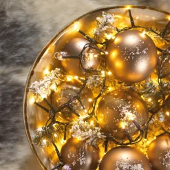 Guirlande Lumineuse|KAEMINGK Guirlande lumineuse 11 m 500 LED câble vert Luxe Blanc chaud Blanc Chaud - câble vert