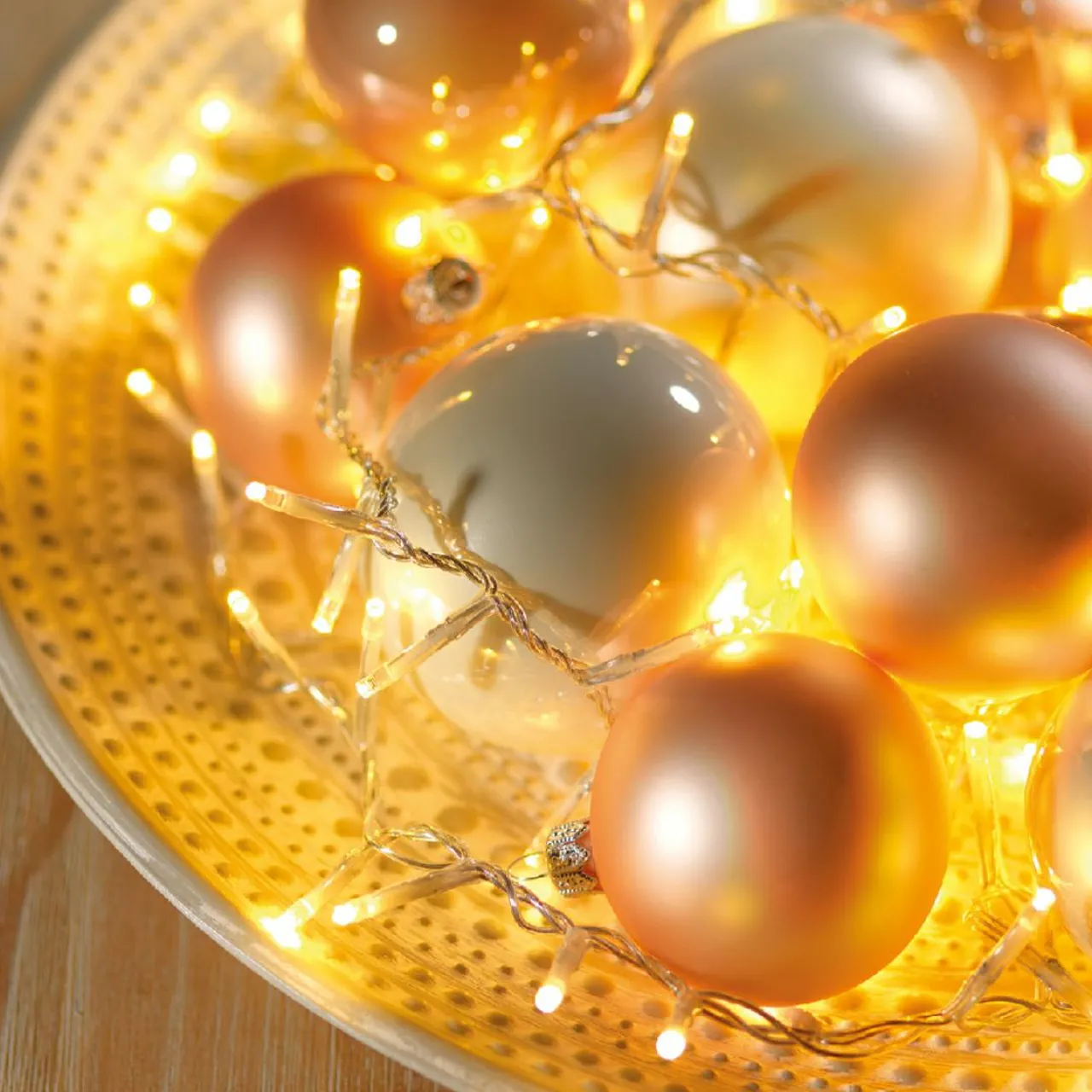 Guirlande Lumineuse Grand Format|Guirlande Lumineuse|KAEMINGK Guirlande lumineuse 22,50 m 1000 LED câble transparent Luxe Blanc chaud Blanc Chaud - câble transparent