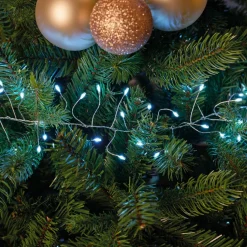 Guirlande Lumineuse|KAEMINGK Guirlande lumineuse 12 m 960 Micro LED câble argent Luxe Blanc froid Blanc Froid - câble argent