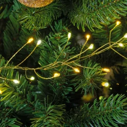 Guirlande Lumineuse|KAEMINGK Guirlande lumineuse 6 m 480 Micro LED câble or Luxe bicolore Blanc chaud et froid Bicolore Blanc chaud / Blanc froid - Câble Or