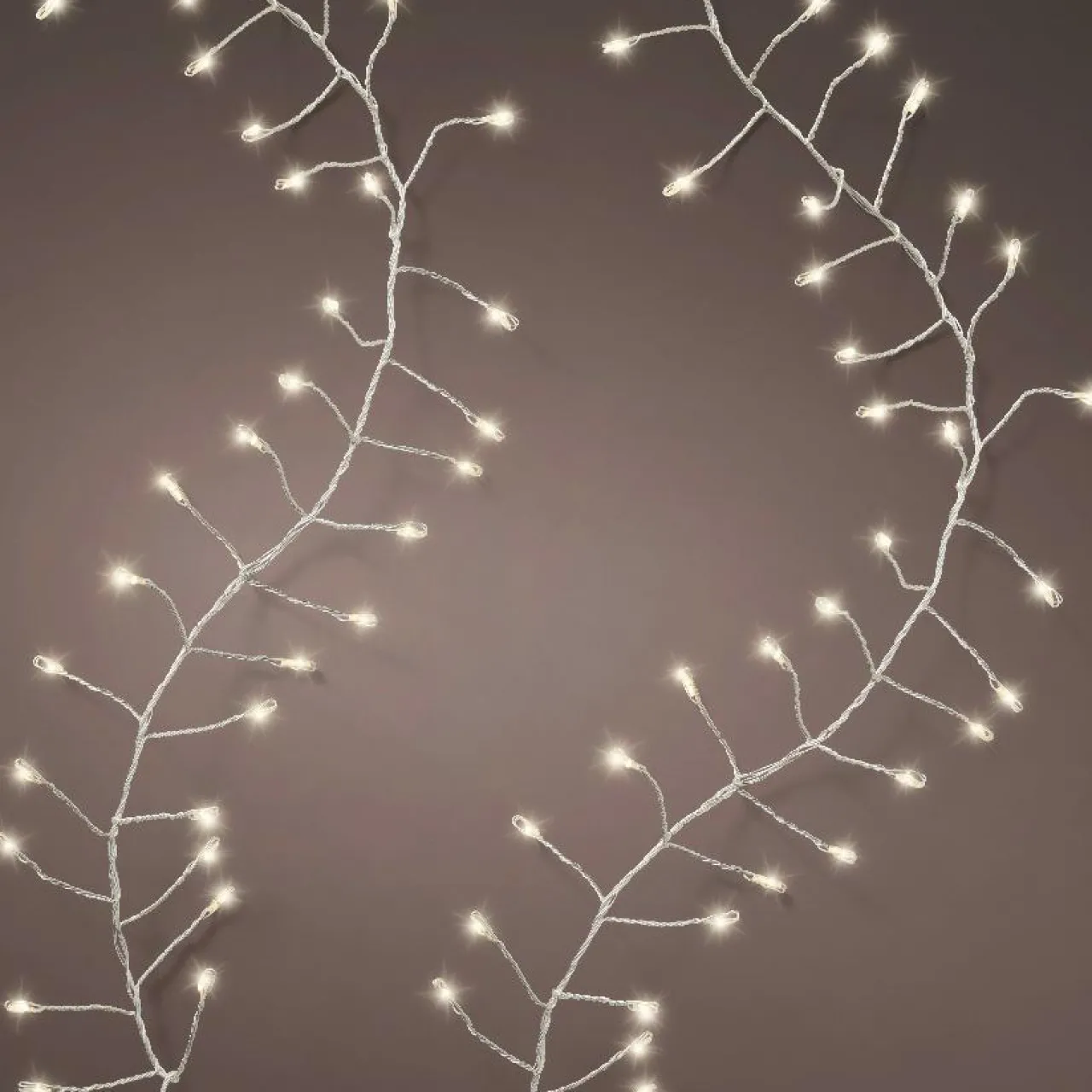 Guirlande Lumineuse|KAEMINGK Guirlande lumineuse 18 m 1440 Micro LED câble argent Luxe Blanc chaud Blanc Chaud - câble argent