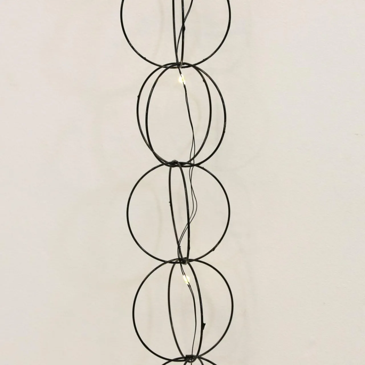 Guirlande Déco|Déco Et Objet Lumineux|KAEMINGK Guirlande lumineuse à piles 20 LED (1,9 m) Anneaux Blanc chaud