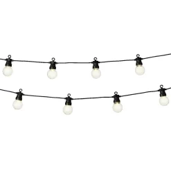 Luminaire Jardin|Eclairage Extérieur|#N/A Guirlande lumineuse connectable jardin 9,5 m 20 LED Guinguette Garden Blanc chaud