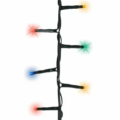 Guirlande Lumineuse|KAEMINGK Guirlande lumineuse raccordable 11 m 500 LED câble vert Compact Multicolore