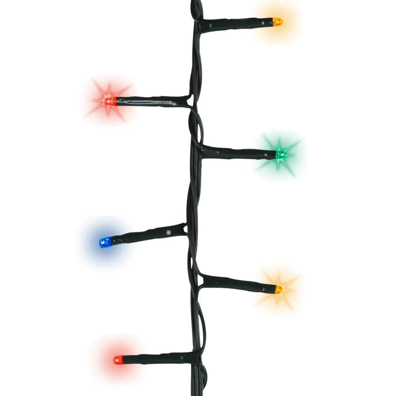 Guirlande Lumineuse|KAEMINGK Guirlande lumineuse raccordable 11 m 500 LED câble vert Compact Multicolore