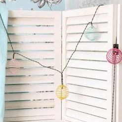 Luminaire Jardin|Eclairage Extérieur|#N/A Guirlande lumineuse solaire 2,7 m 10 LED Rainbow Multicolore