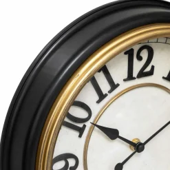 Horloge|ATMOSPHERA Horloge murale (D29 cm) Nell Marron